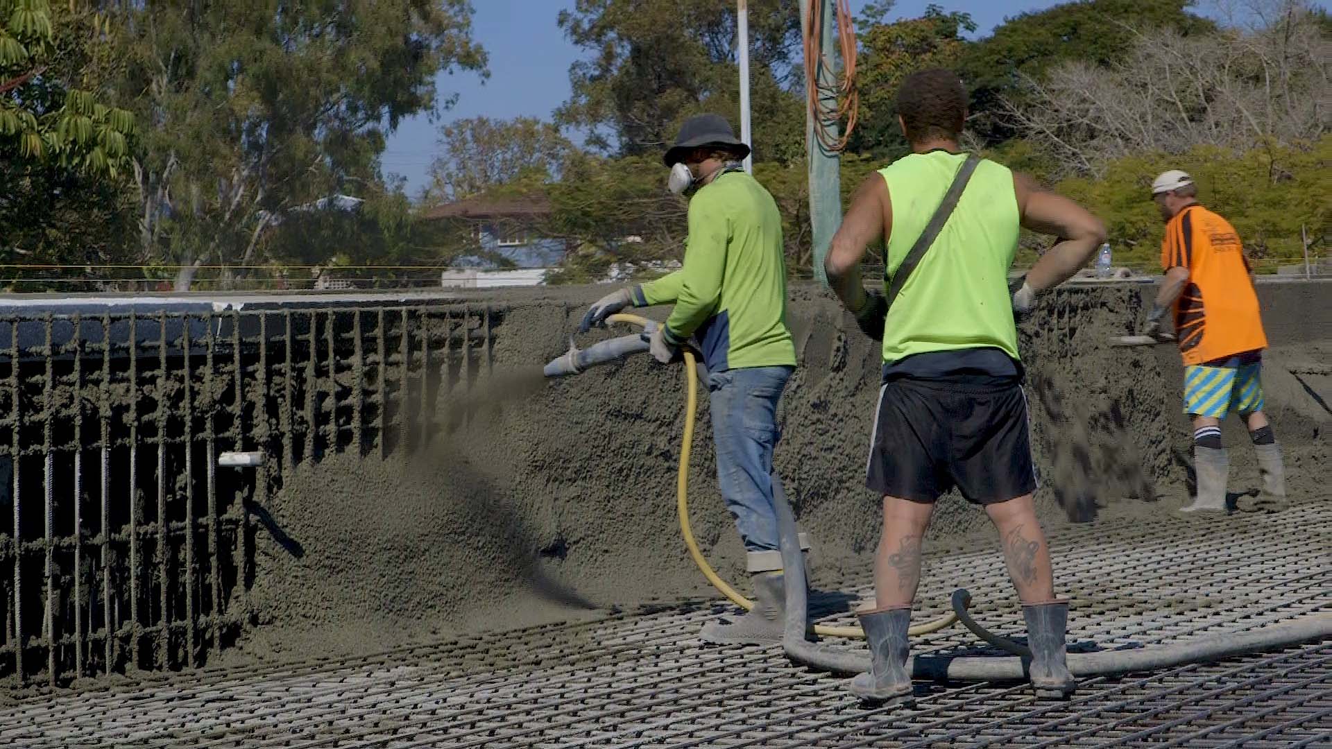 Shotcreting services by Stronger Foundations in South East Queensland
